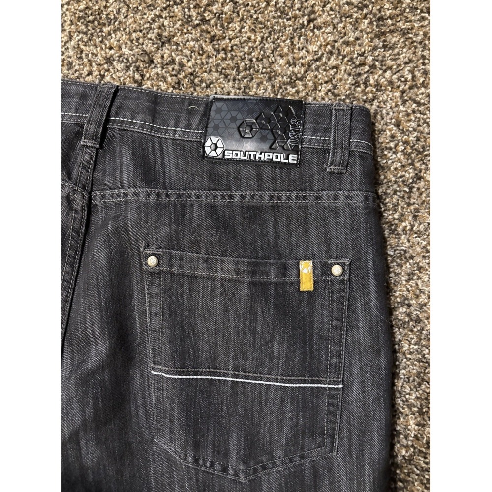 Southpole‎ 8180 Dark Blue Baggy Jeans Size 42x34 A8 - Picture 6 of 6